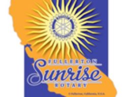 Fullerton Sunrise Rotary - Sunrise Club Logo